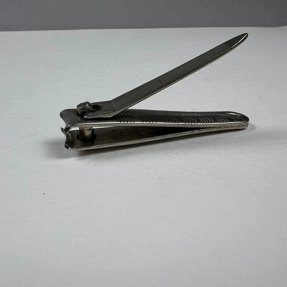 La Cross Nail Clippers Unisex OS Silver Vintage Style Stainless Steel Grooming